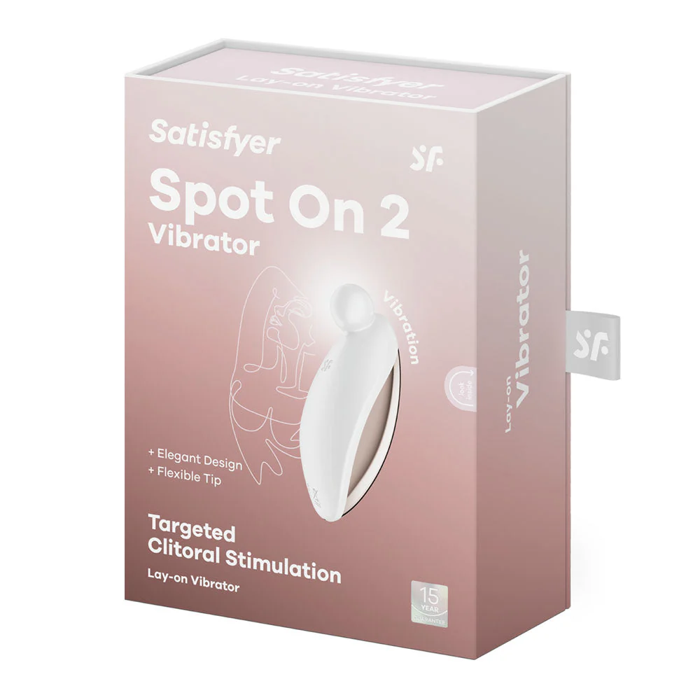 Satisfyer Spot On 2 - White USB Rechargeable Stimulator - Image 8