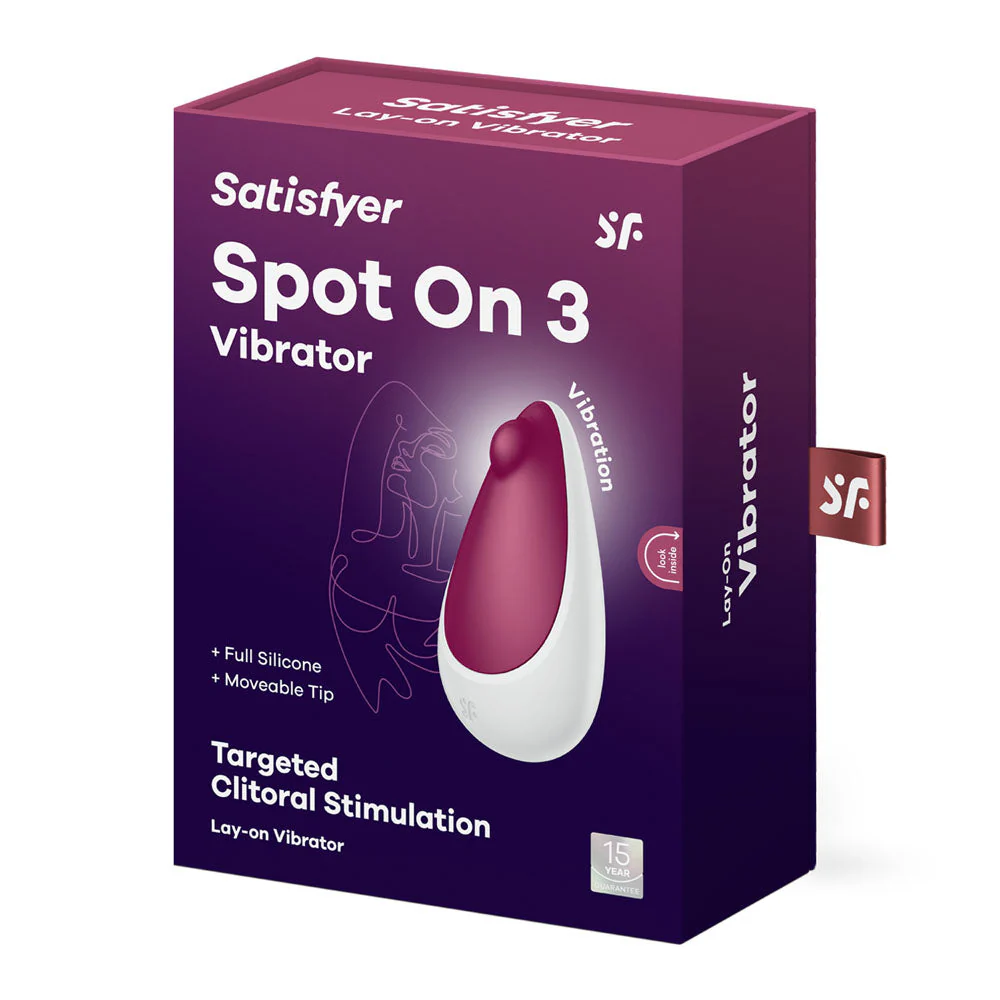 Satisfyer Spot On 3 - Berry USB Rechargeable Stimulator - Image 6