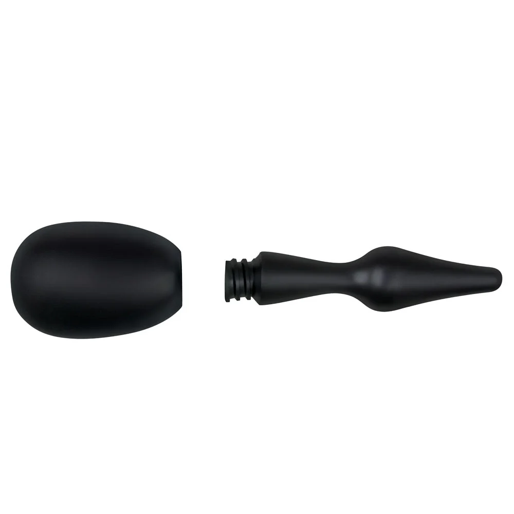 AquaClean Silicone 1-Way Valve Douche Set with Butt Plug Nozzle - 150 ml Capacity with Free Travel Douche Included - Image 5