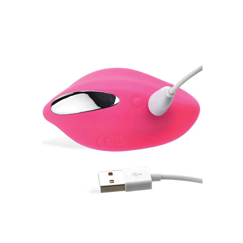 Adam & Eve Eve's Rechargeable Vibrating Panty With Remote - Pink Vibrating Panty with Remote Control - Image 7