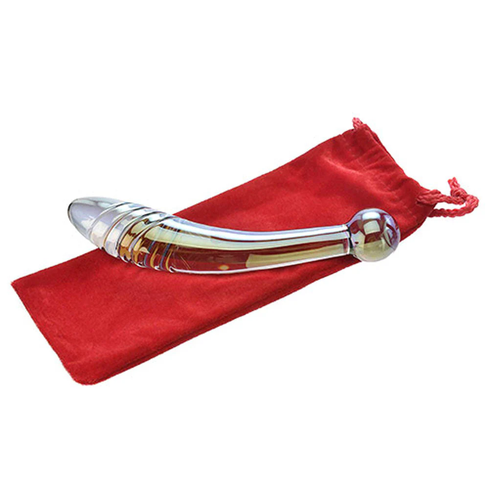 Adam & Eve FAIRY WAND - 22 cm Glass Dildo - Image 4
