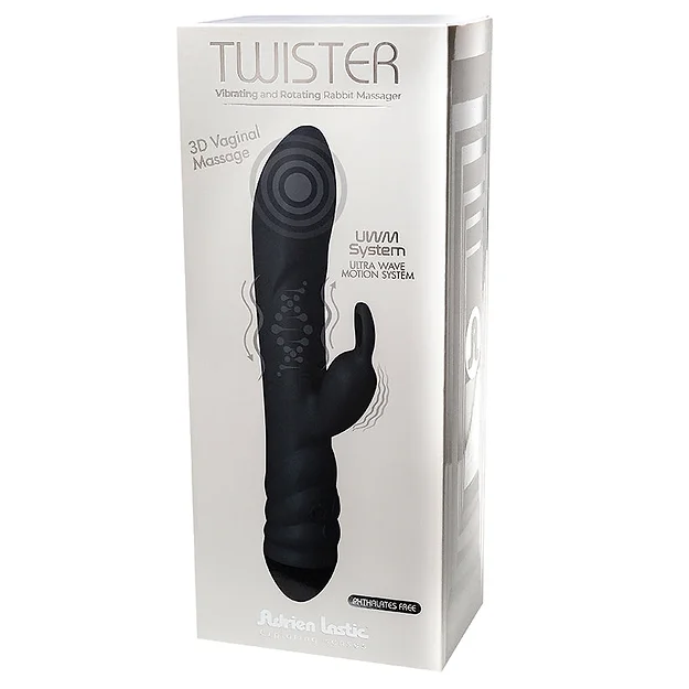 Adrien Lastic Twister Black Vibrator