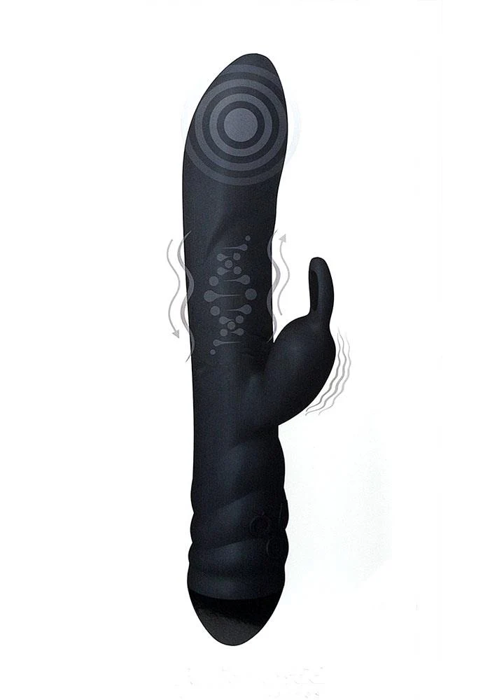 Adrien Lastic Twister Black Vibrator - Image 2