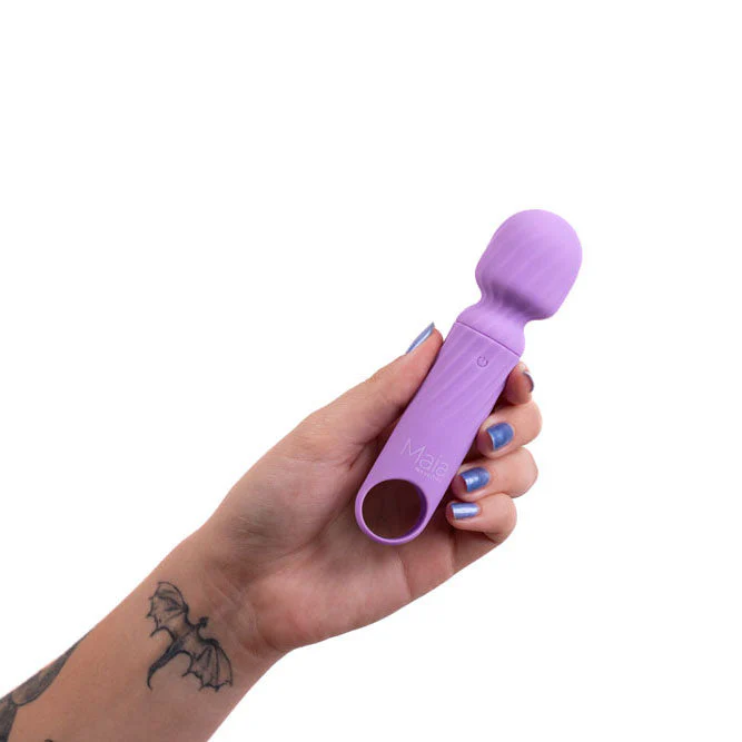 Maia DOLLY - Purple - Purple 12.7 cm USB Rechargeable Massage Wand - Image 4