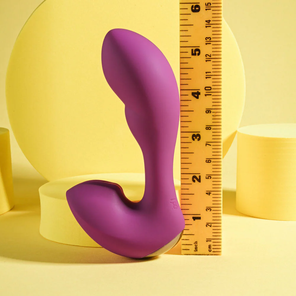 Playboy Pleasure ARCH - Purple 14.1 cm USB Rechargeable G-Spot Vibrator - Image 8