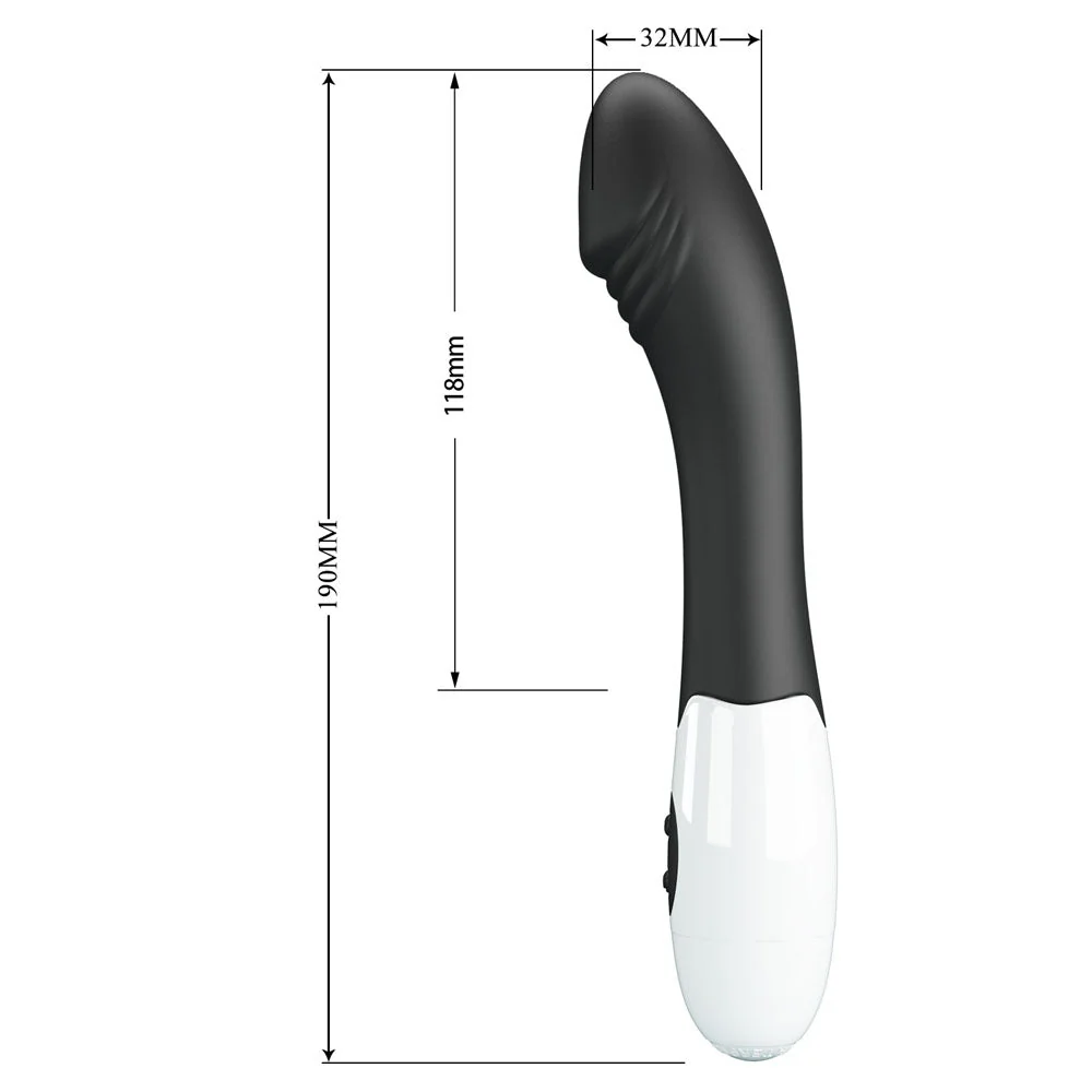 Party Up BILL Classic Vibe - Black - Black 19 cm Vibrator - Image 6