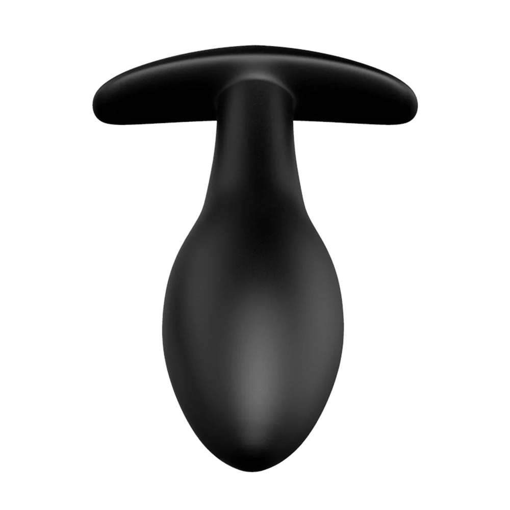 Party Up JASON Vibrating Anal Plug - Black 8.5 cm Vibrating Butt Plug with Remote - Image 5