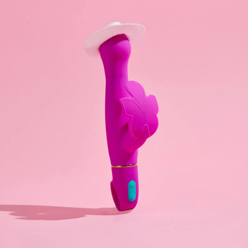 Aria Naughty AF - Plum 18.4 cm Butterfly Vibrator - Image 3