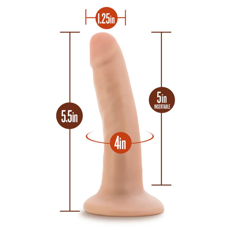 Dr. Skin Silicone Dr. Lucas - Flesh 14 cm Dong - Image 3