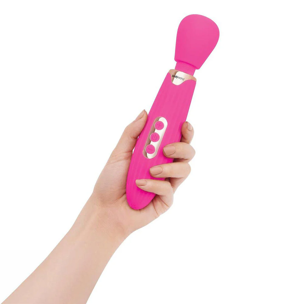 Bodywand RUMBLE WAND 8 Inch - Hot Pink 20.3 cm USB Rechargeable Massage Wand - Image 2