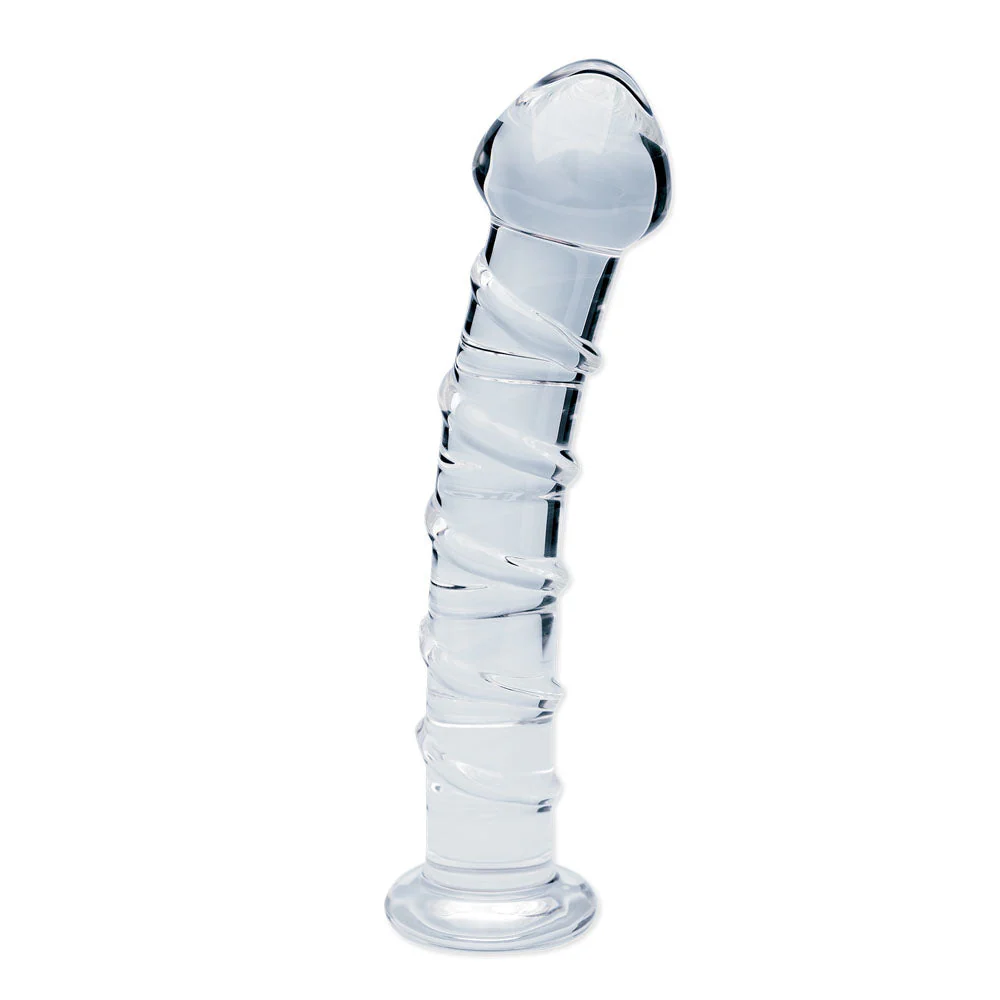 Clarity - Seraphic Spiral - Clear 16 cm Glass Dildo - Image 2
