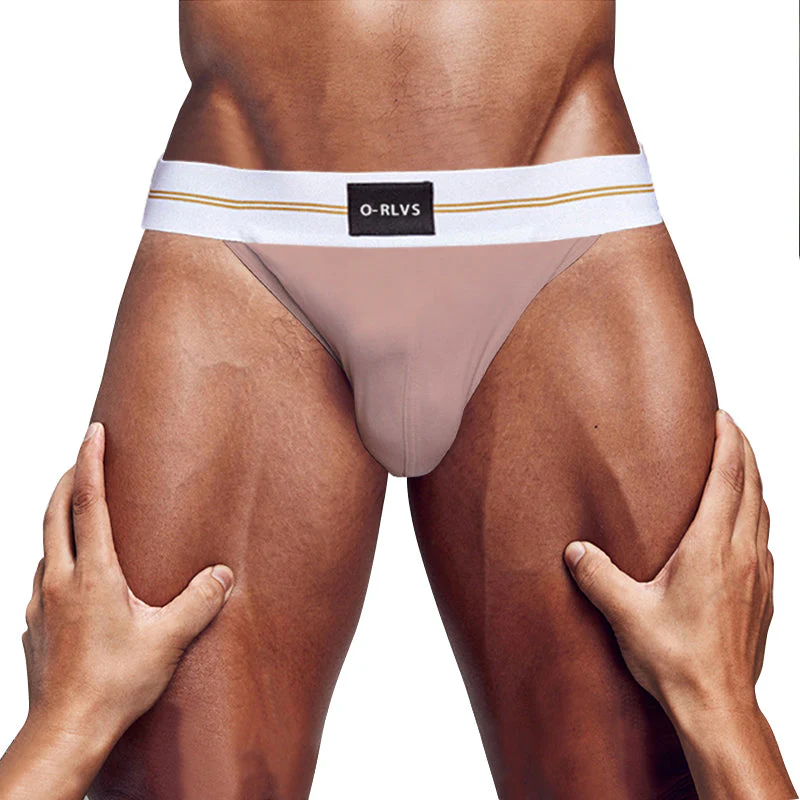 Club Jox O-RLVS Pink with White Band Jock Strap - Image 5
