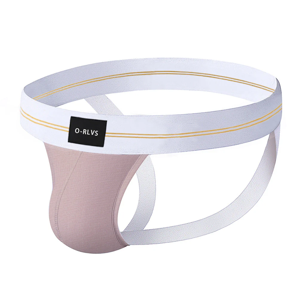 Club Jox O-RLVS Pink with White Band Jock Strap - Image 7