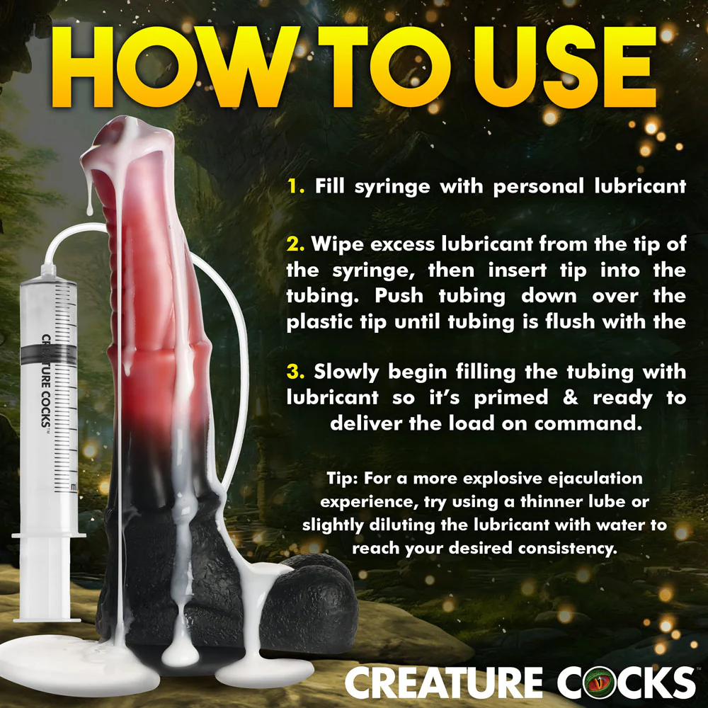 Creature Cocks Centaur Explosion Squirting Dildo - Image 6