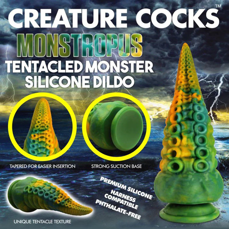 Creature Cocks Monstropus Tentacled Monster Silicone Dildo - Image 5