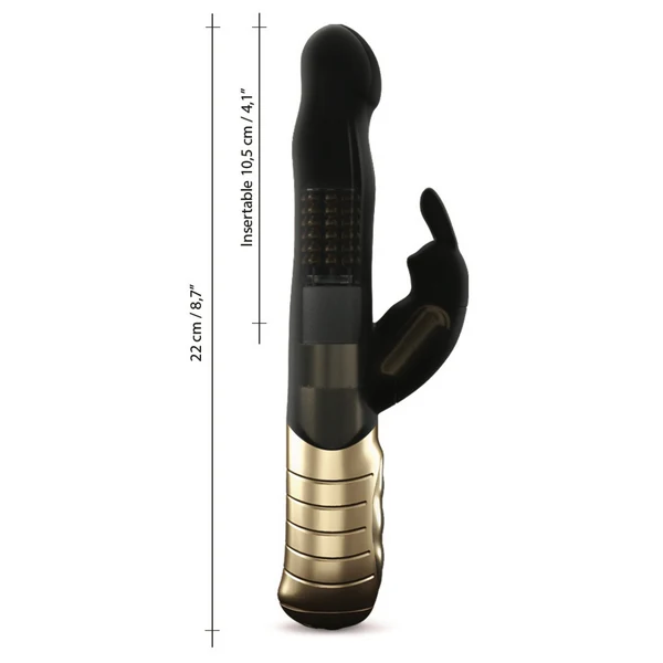 Dorcel Baby Rabbit 2.0 Black/Gold Vibrator - Image 4