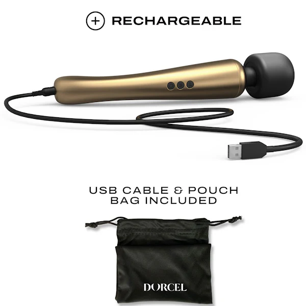 Dorcel Mega Wand Gold - Image 6