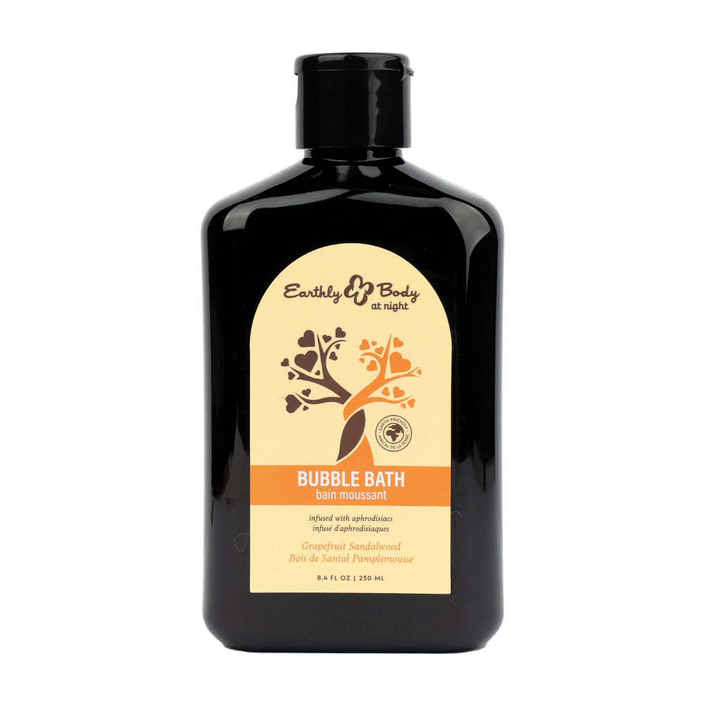EB Hemp Seed Bubble Bath GRAPEFRUIT SANDALWOOD - 250 ml - Grapefruit Sandalwood Scented Bubble Bath - 250 ml Bottle
