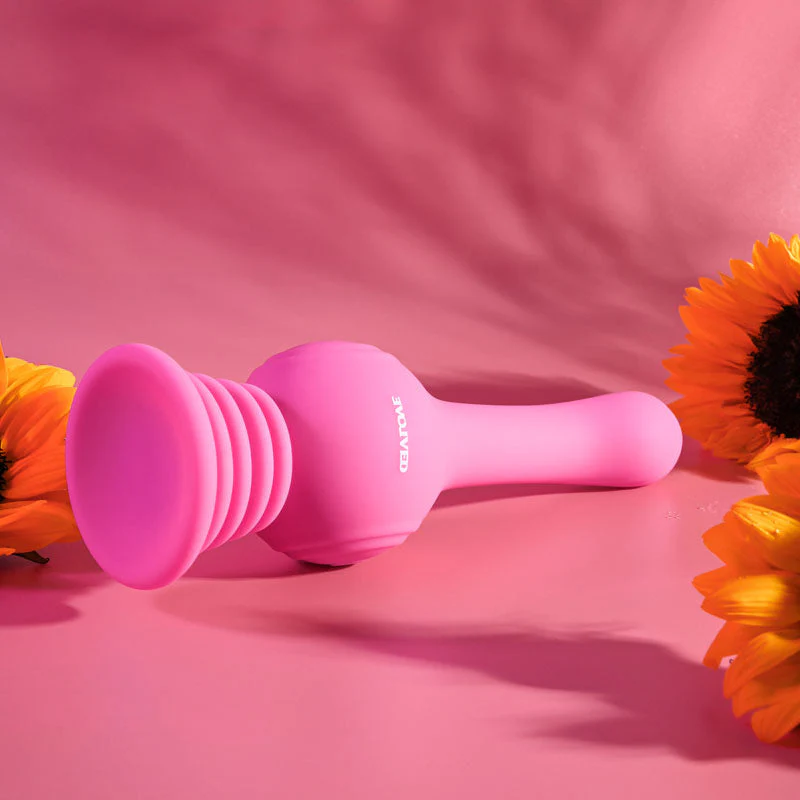 Evolved GYRO VIBE - Pink 24.8 cm USB Rechargeable Super Vibrator - Image 5