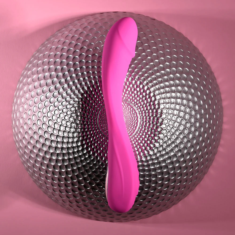 Evolved SUGAR RUSH - Pink 21.6 cm USB Rechargeable Vibrator - Image 2