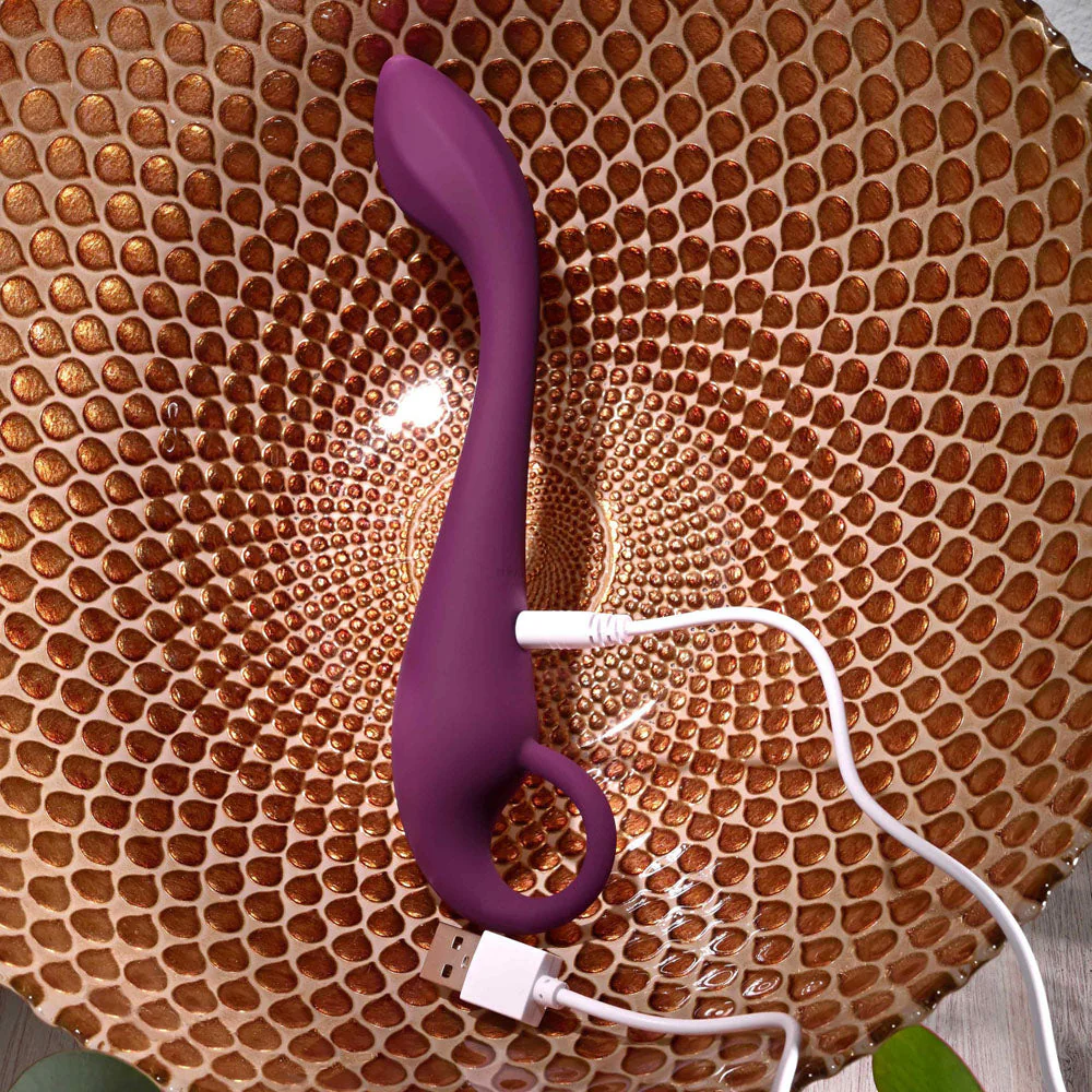 Evolved LOCHNESS G - Purple 19 cm USB Rechargeable Vibrator - Image 8
