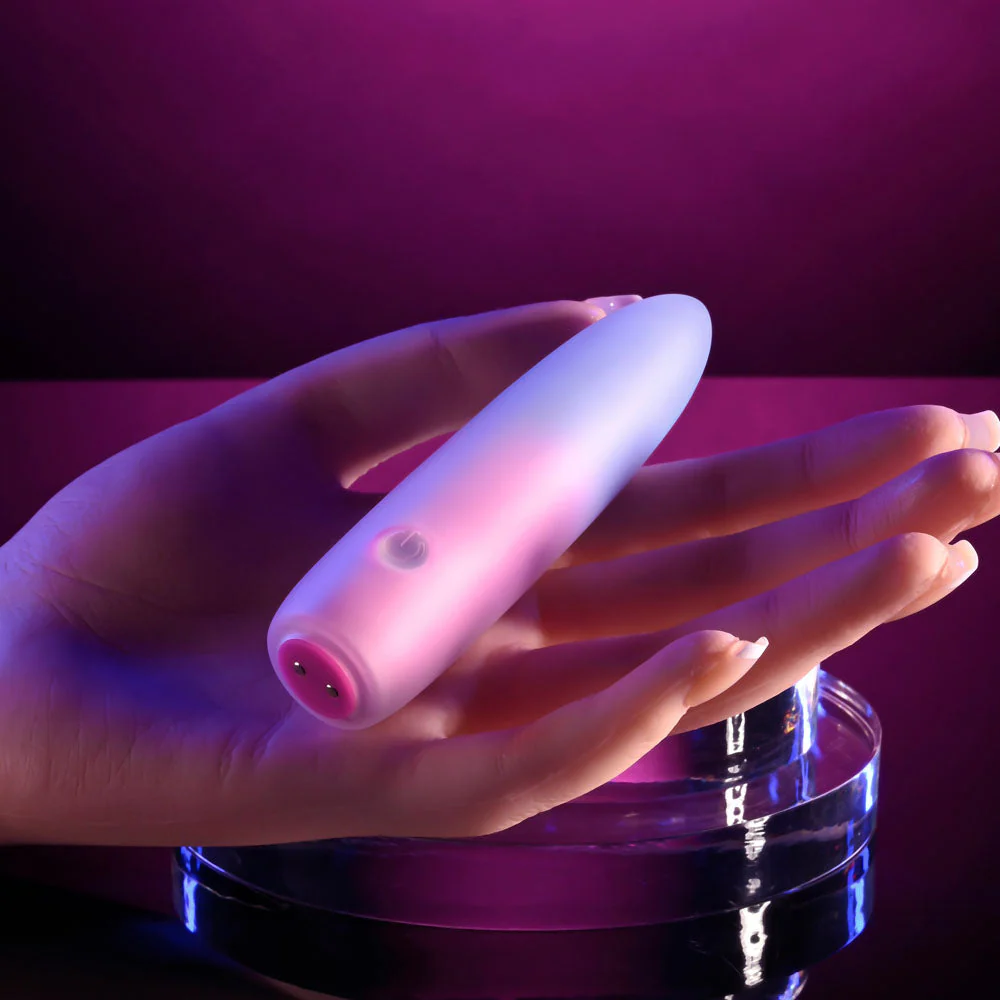 Evolved PARADISE BULLET - Pink/Purple 10.2 cm USB Rechargeable Bullet - Image 5