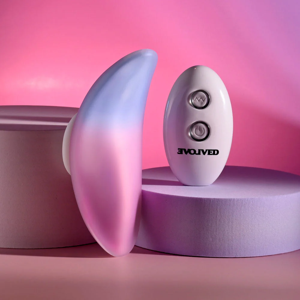 Evolved PARADISE PANTY - Pink/Purple USB Rechargeable Panty Vibrator with Remote Control - Image 4