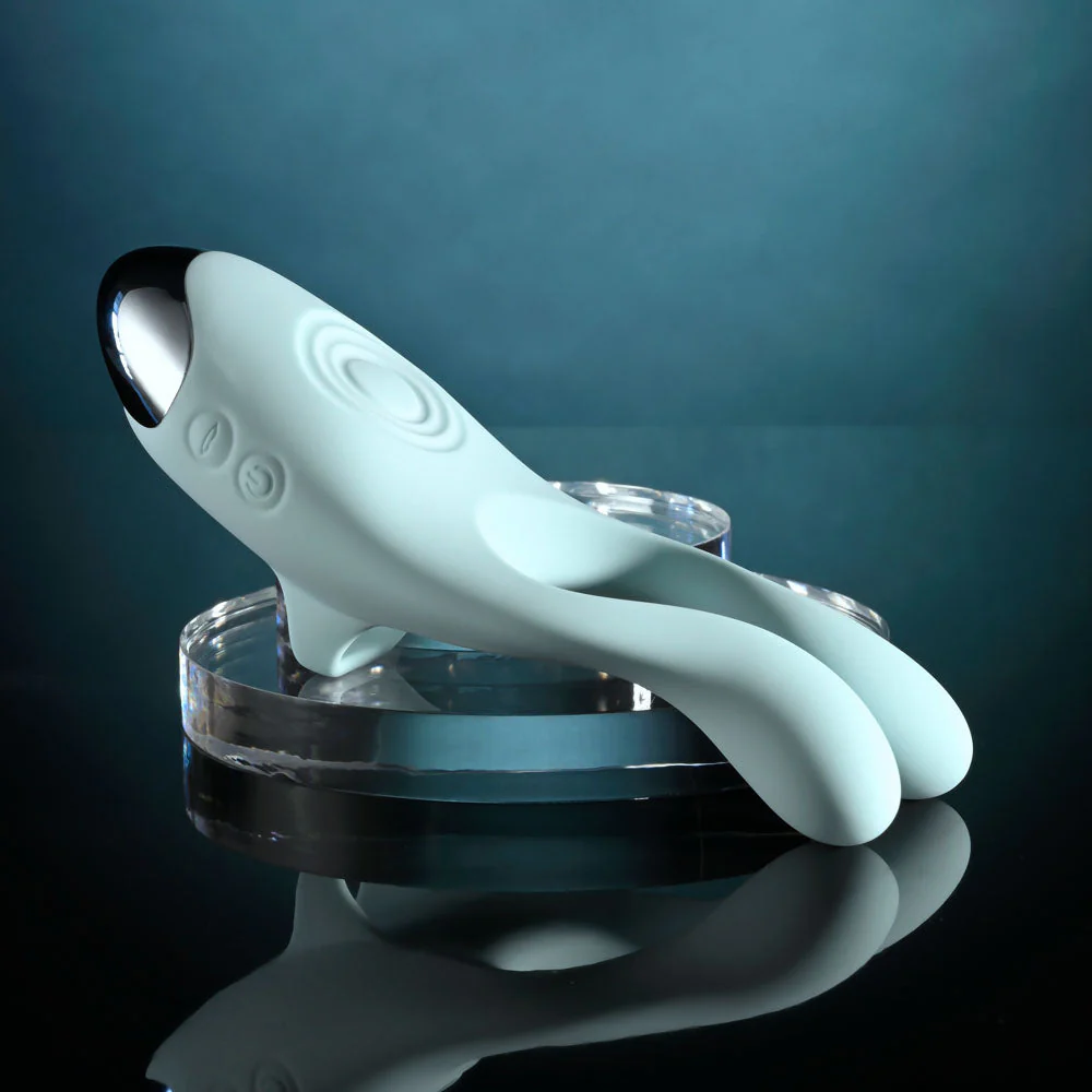 Evolved COUPLES THERAPY - Teal USB Rechargeable Couples Stimulator - Image 5
