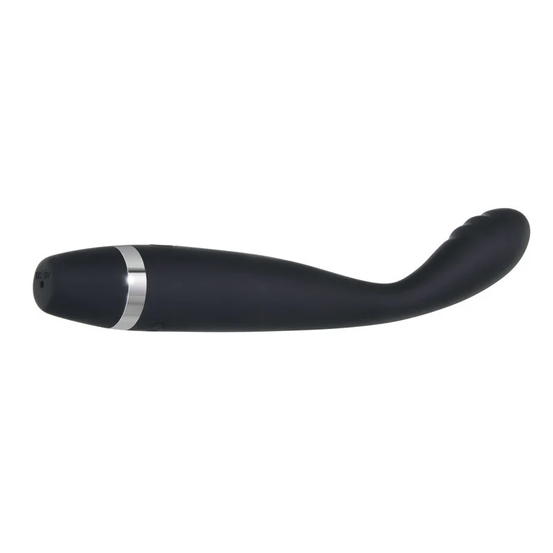 Evolved Skinny G - Black 17.8 cm USB Rechargeable Vibrator - Image 7