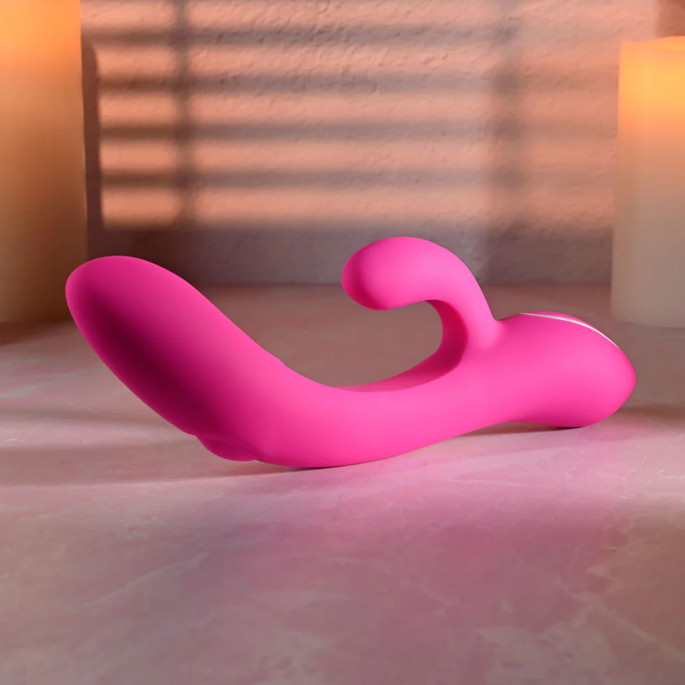 Evolved G-TAPPER - Pink USB Rechargeable Rabbit Vibrator - Image 4