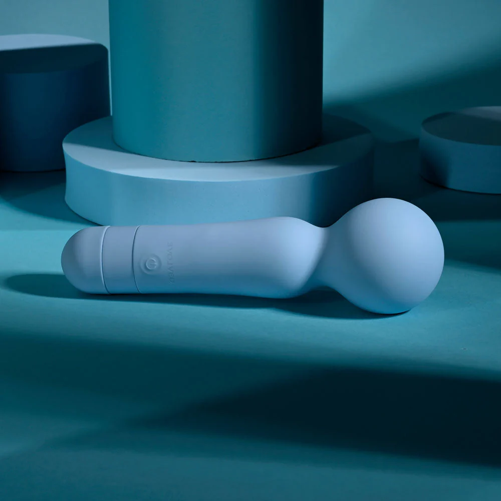 Evolved IRIS - Blue 18.3 cm USB Rechargeable Massage Wand - Image 6