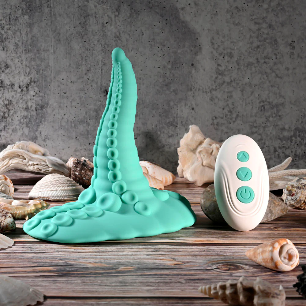 Evolved TENTACLE GRINDER - Green USB Rechargeable Fantasy Grinder Pad with Wireless Remote - Image 2