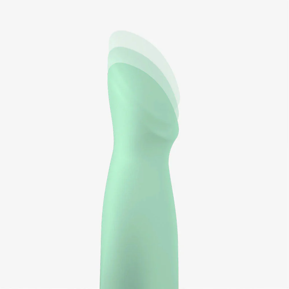 Fun Factory SUNDAZE pistachio - Pistachio Green 17.5 cm USB Rechargeable Thrusting Vibrator - Image 2