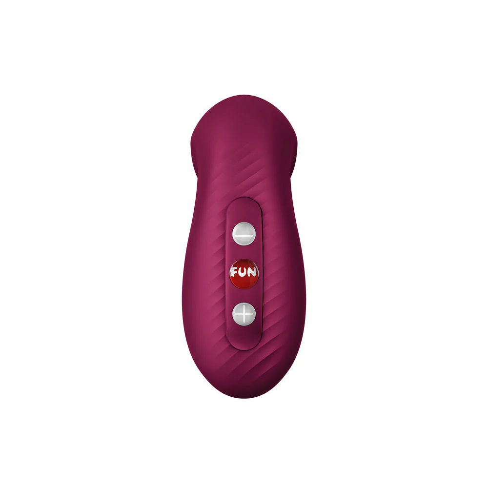 Fun Factory DESIRE Wine Red - Wine Red USB Rechargeable Air Pulse Stimulator - Image 2