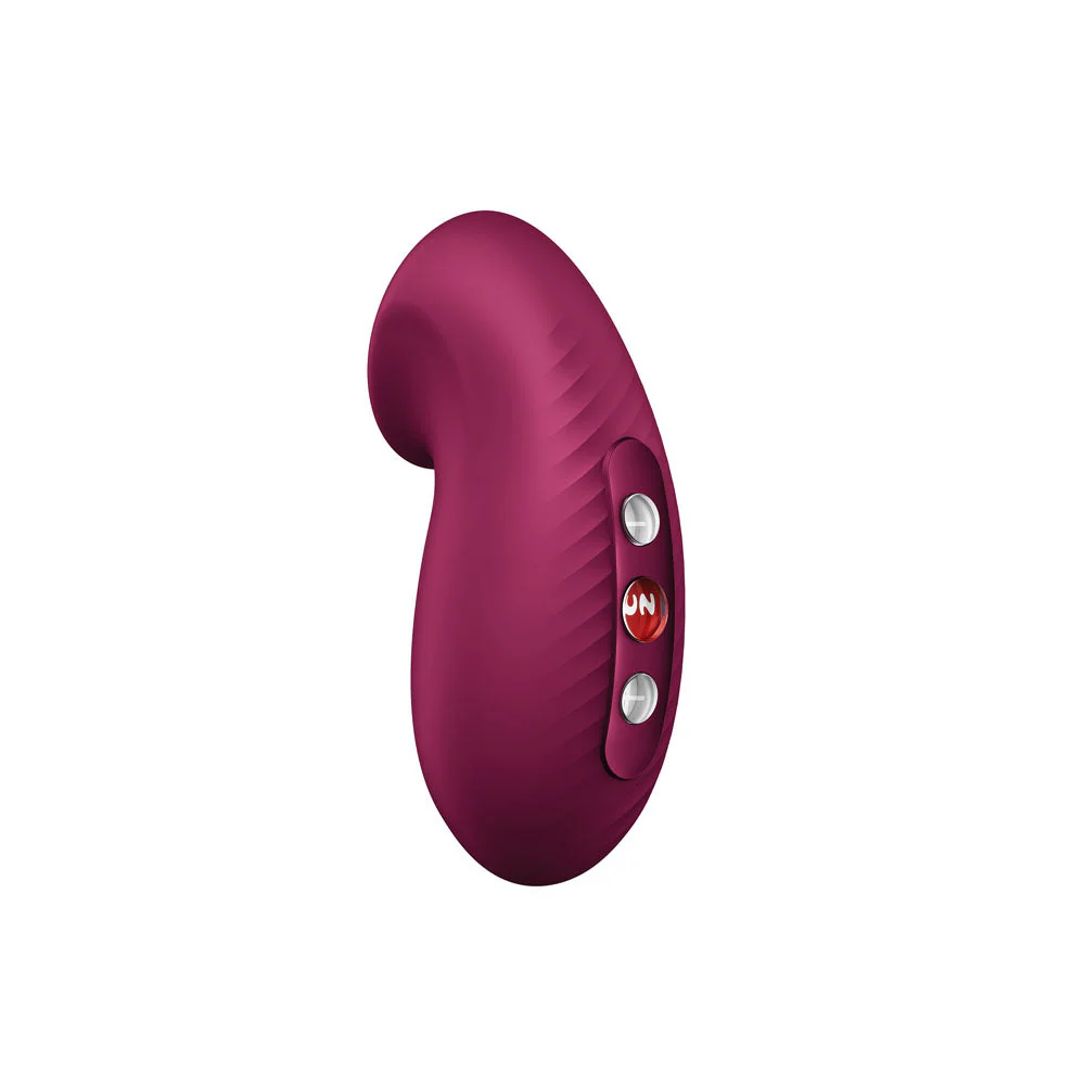 Fun Factory DESIRE Wine Red - Wine Red USB Rechargeable Air Pulse Stimulator - Image 3