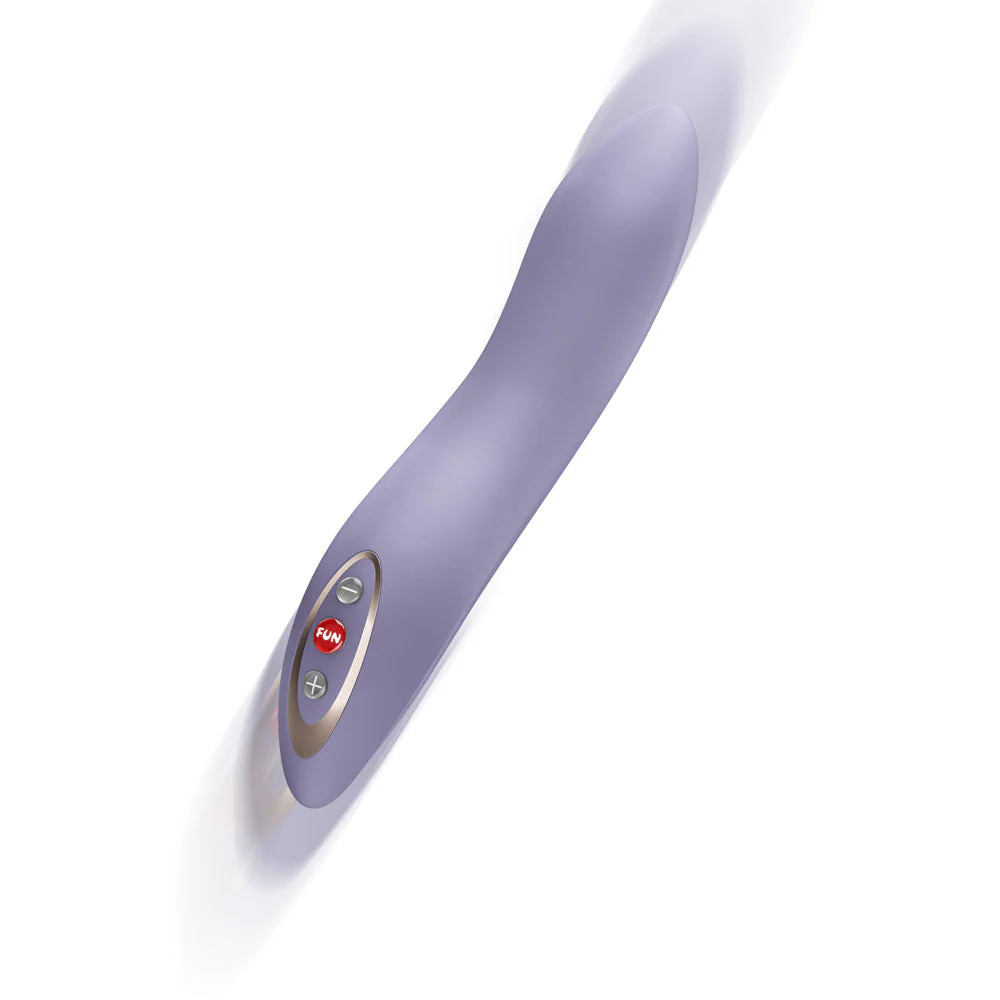 Fun Factory STRONIC FLOW Light Violet - Light Violet USB Rechargeable Thrusting Vibrator - Image 4