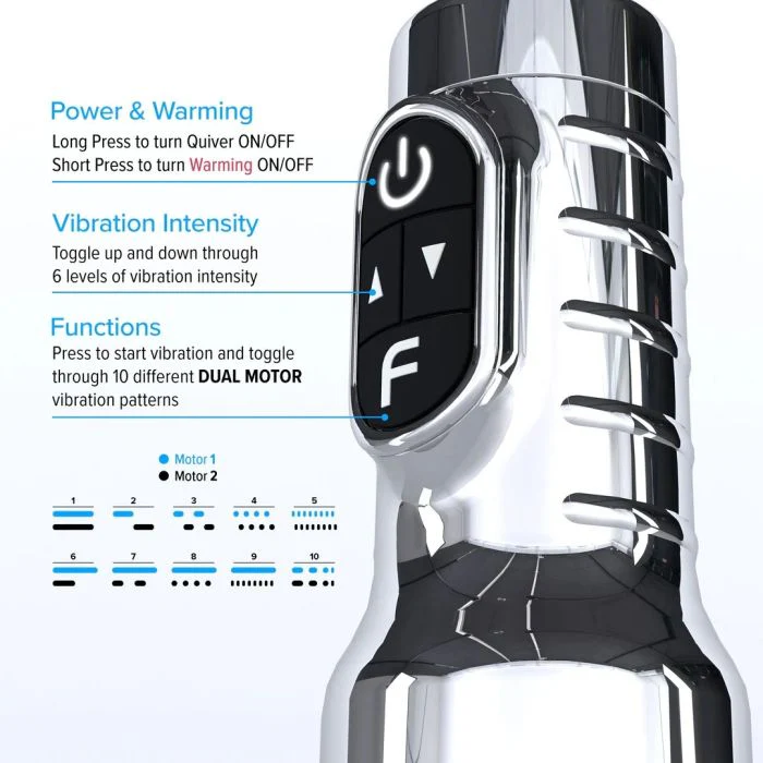 Fleshlight Quiver Rechargable Vibrating Stroker - Image 2
