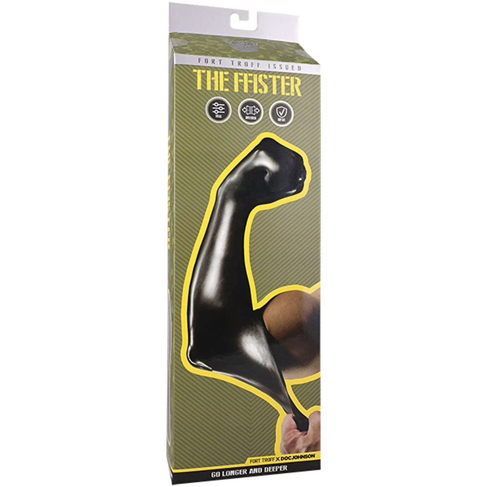 Fort Troff - FFister, Black - Black 35 cm Fisting Sleeve - Image 4