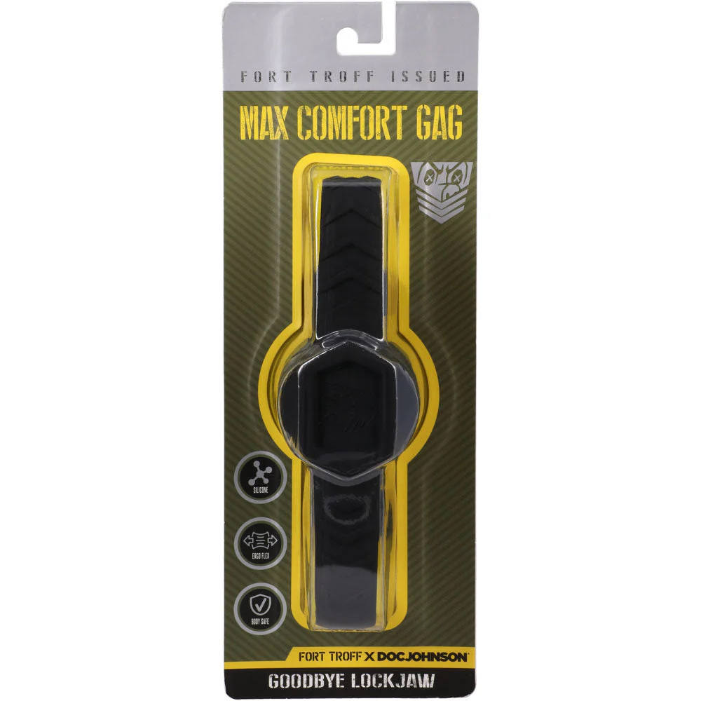 Fort Troff - Max Comfort Gag - Black Mouth Restraint - Image 7