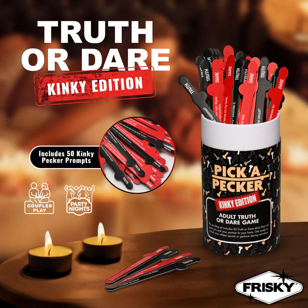 Frisky Pick A Pecker - Kinky Edition - Adult Truth Or Dare Game - Image 2