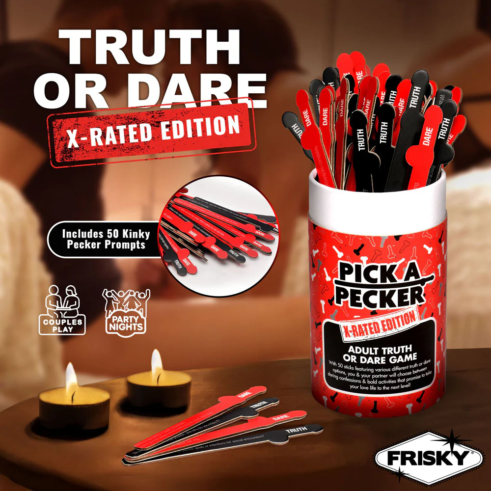 Frisky Pick A Pecker - X-Rated Edition - Adult Truth Or Dare Game - Image 2