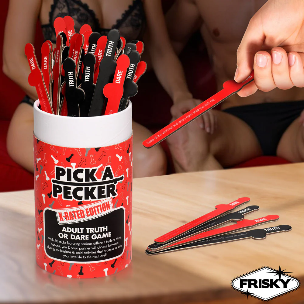 Frisky Pick A Pecker - X-Rated Edition - Adult Truth Or Dare Game - Image 4