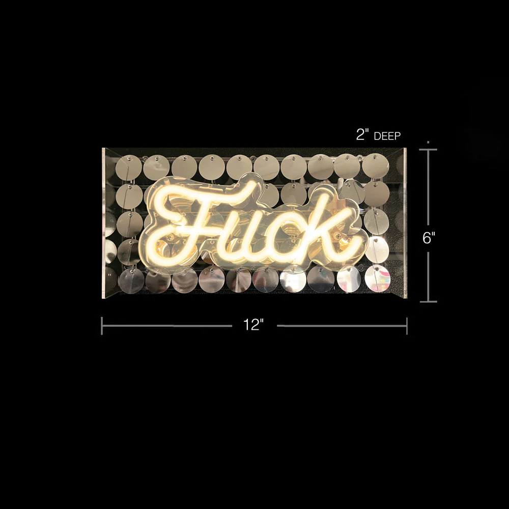 Fuck Neon Light Sign - Novelty Neon Light - Image 2