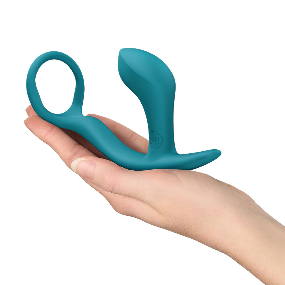 Fun Factory BOOTIE RING Bottle Green - Bottle Green 14.7 cm Anal Plug with Cock Ring - Image 3