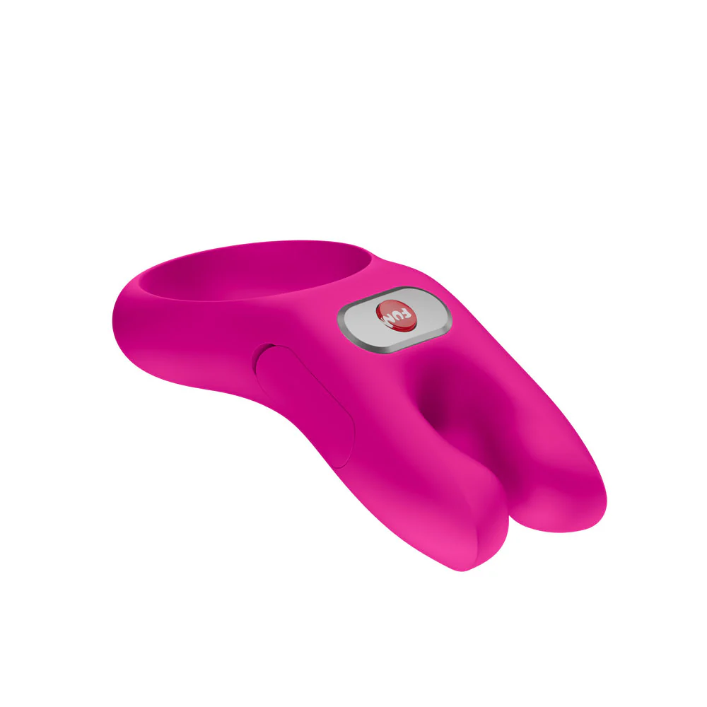 Fun Factory NOS PRO Magenta - Magenta USB-C Rechargeable Vibrating Cock Ring - Image 3
