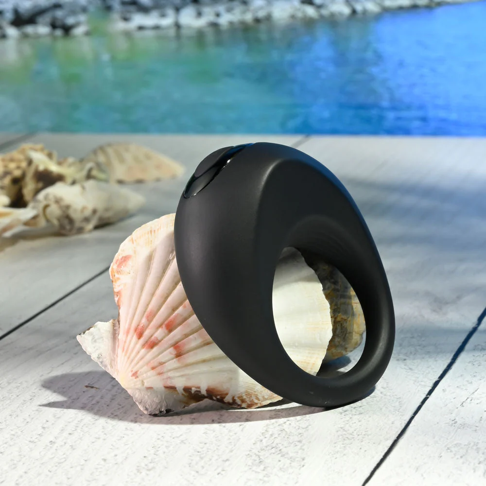 Gender X TEAMWORK - Black USB Rechargeable Rimming Butt Plug & Vibrating Cock Ring - Image 5