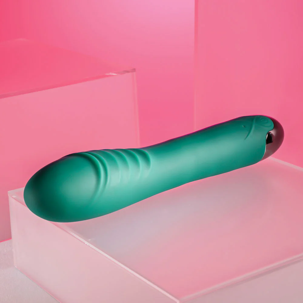 Gender X PIROUETTE - Green 20.6 cm USB Rechargeable Vibrator - Image 7