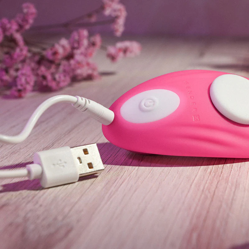 Gender X UNDER THE RADAR - Pink USB Rechargeable Panty Vibe - Image 6