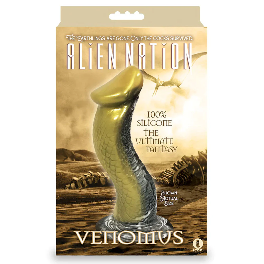 Alien Nation - Venomus - Gold 22.9 cm Snake Fantasy Dong - Image 3
