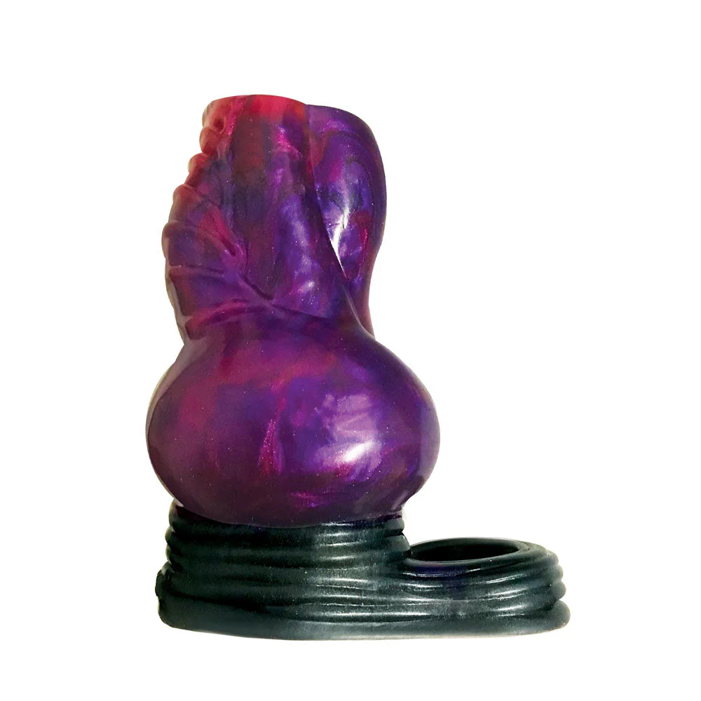 Alien Nation - Borg - Purple/Black 11.5 cm Penis Sheath - Image 2